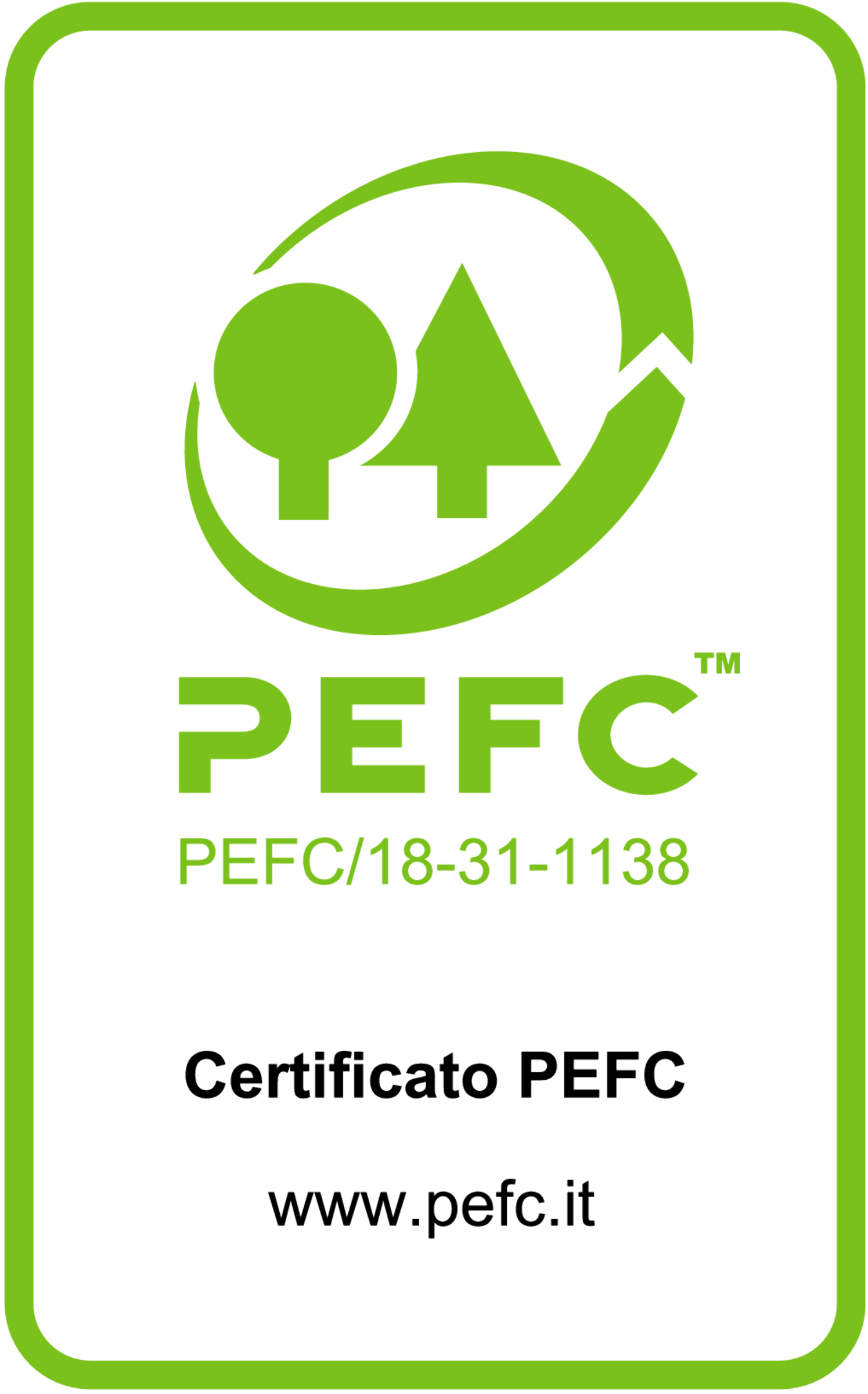 La certificazione PEFC di A.M. Legno 